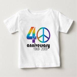 第40記念日1969-2009年 ベビーTシャツ