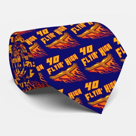 第40誕生日のタイ ネクタイ (ロール)