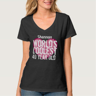 第40誕生日の世界で最もクールな40歳E40C Tシャツ