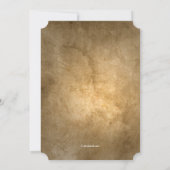 第40誕生日の写真の招待状 招待状 (裏面)