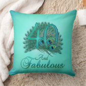 第40誕生日の枕 クッション (ブランケット)