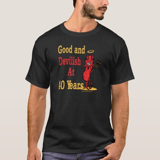 第40誕生日プレゼント Tシャツ (正面)