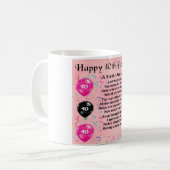 第40誕生日-姉妹の詩 コーヒーマグカップ (正面左)