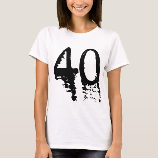 第40誕生日 Tシャツ (正面)