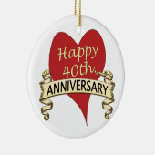 第40。 記念日 セラミックオーナメント (右)