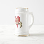 第40。 記念日 ビールジョッキ (正面右)