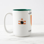 第41信号大隊第1信号旅団 ツートーンマグカップ (左)