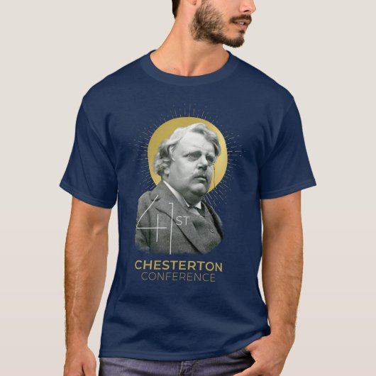 第41回チェスタートン会議Tシャツ Tシャツ (正面)