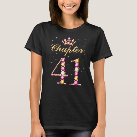 第41章歳誕生日第41女王誕生日 Tシャツ (正面)