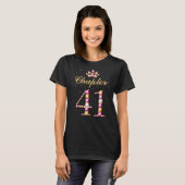 第41章歳誕生日第41女王誕生日 Tシャツ (正面フル)