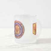 第41野砲兵旅団 フロストグラスマグカップ (正面右)