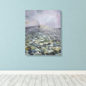 第42ピーク キャンバスプリント (インサイチュ (ウッドフロア))