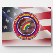 第42歩兵師団 フォトプラーク (正面)