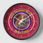 第42歩兵師団 壁時計 (正面)