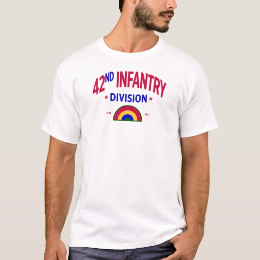 第42歩兵師団「虹」 Tシャツ (正面)