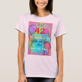 第42誕生日 Tシャツ (正面)