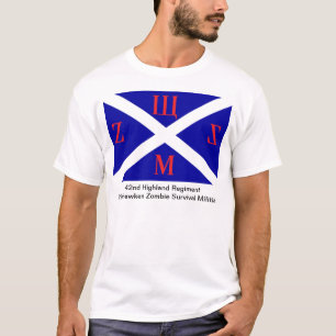 第42高地の連隊WZSM Tシャツ