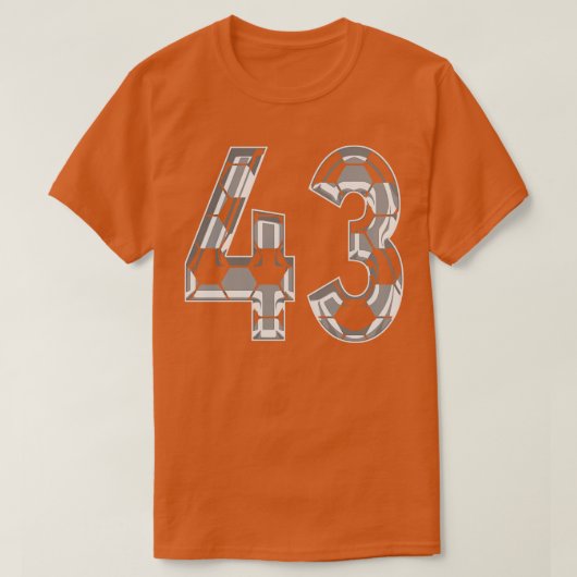第43ジャージー43マムプレーヤーファン Tシャツ (デザイン正面)