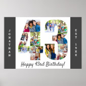 第43回43誕生日 ポスター (正面)