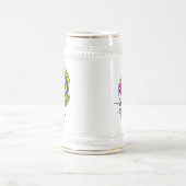 第43 FS F-4ビールステインカスタムなw/callの印 ビールジョッキ (中央)