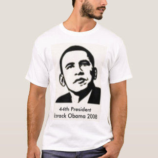 第44バラック・オバマ2008年大統領 Tシャツ