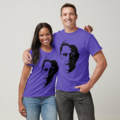 第44代アメリカ大統領 愛国民主党 バラク・オバマの顔 Tシャツ (ユニセックス)