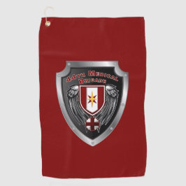 第44旅団「ドラゴンメディックス」シールド ゴルフタオル