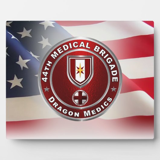 第44期医旅団ドラゴンメディックス フォトプラーク (正面)