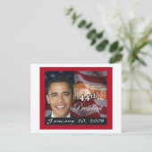 第44期大統領記念品 ポストカード (スタンド正面)