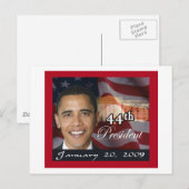 第44期大統領記念品 ポストカード (正面/裏面)