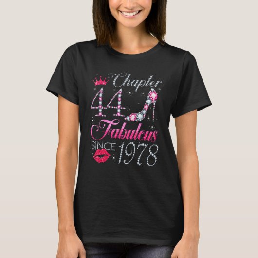 第44章1978年44誕生日以降 Tシャツ (正面)