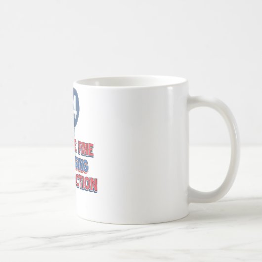 第44誕生日のデザイン コーヒーマグカップ (右)