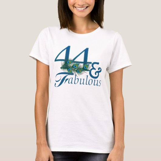 第44誕生日のTシャツ Tシャツ (正面)