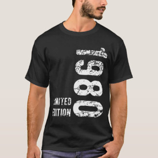 第44誕生日ギフト1980限定版44年 Tシャツ