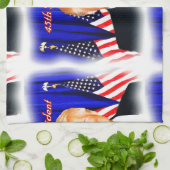 第45代大統領 – ドナルド・トランプ_ キッチンタオル (折り畳み)