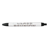 第45同窓会をティーにのせて下さい 黒ボールペン (正面)