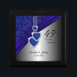 第45回サファイア結婚ズ記念日デザイン2 ギフトボックス<br><div class="desc">第45回または第65回サファイヤ結婚の記念デザインギフトボックス。✔注意:必要なテンプレート領域のみを変更する😀必要もしに、文字を取り外し、好きな文字やフォントを新たに追加し始めることができる。📌更にカスタマイもしズが必要でクリックすクリック、「これ以上のカスタマイズ」または「デザインの編集ボタン」を使用して、デザインツールのサイズ変更、回転、文字色の変更、文字の追加などを行ってください。⭐この製品は100%カスタマイズ可能。グラフィックや文字は追加、削除、移動、サイズ変更、変更のまわりに、回転などすることができる… ⭐99%私の店のデザインはレイヤーで行われている。これにより、グラフィックと文字のサイズ変更と移動が簡単され、各のまわりに製品に完全にフィットするようになります。📌 (ご注文の前に必要なグラフィックのサイズ変更や移動を必ずもしお願い)他の製品に「デザインを転送」し、Zazzleのほとんどのアイテムに合わせてアートデザインを調整することもできます。(このページの転送領域を探す)このデザインは、プロフェッショナルプリント用の高解像度ベクトルおよび/またはデジタルグラフィックスで作成される。📌注意: (これはプリント。全#Zazzlemade製品のデザインは、このページの横にある「About This Product」に別段の記載がない限り離れ、「プリント」である)デザインは、画面や製品に表示されているとおりに「EXACTLY」印刷される。したがって、グラフィックや文字のサイズ変更を行う際に、それが正しい領域に収まり、あなたのスペルや表現がサイズ、色、フォントのそれがどのように好きであるかを確認してください。「アートデザインもしのみ」に関する質問がある連絡か、必要な救済は✉ siggyscott@comcast.netまでお問い合わせいただくか、私のストアのリンクを参照してください。 https://www.zazzle.com/store/designsbydonnasiggy (コピーとペースト)私は喜んで質問します。(アーティストは注文が入る前に彼らのアート救済デザインで「のみ」が可能)📌その他すべての質問(送料、返金、印刷、製品自体など)連絡はZazzle ⭐直接⭐または製品のメーカー⭐直接⭐サポートと私の店に感謝ストップDesignsByDonnaSiggy。©ドナ・シーグリストALL RIGHT RESERVED (🥇ARTデザインはドナ・シーグリストが行う) ⭐⭐⭐ ZAZZLEは100%の満足を約束する。絶対もしに好きじゃないザズルが取り戻す!⭐⭐⭐ 1-888-8ZAZZLE (1-888-892-9953)電話番号:月~金:午前9時~午後5時(午後12時~午後8時)</div>