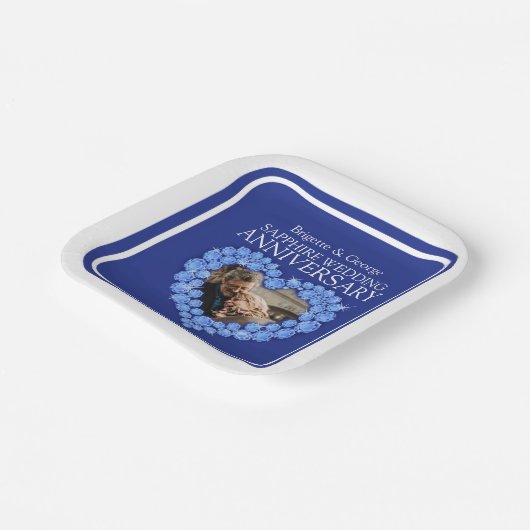 第45回サファイア記念写真ハート広場 ペーパープレート (傾斜あり)