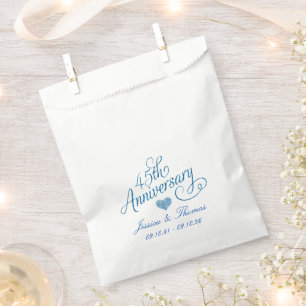第45回サファ結婚イア記念日 フェイバーバッグ