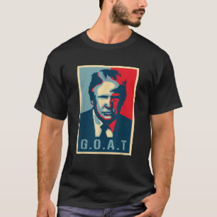 第45回トランプレトロポスターDonald Trump GOA Tシャツ