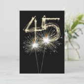 第45回バースデーパーティースパーカー 招待状 (スタンド正面)