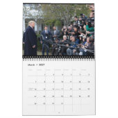 第45回大統領ドナルド・Jトランプ2025写真 カレンダー (3月 2027)