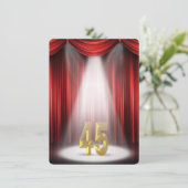 第45回誕生日パーティー 招待状 (スタンド正面)