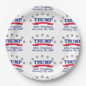 第45大統領を切札で取って下さい ペーパープレート (正面)