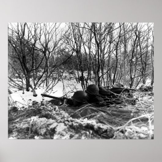 第45歩兵師団（バルジ部分） ポスター (正面)