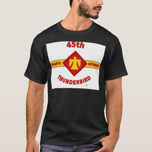 第45歩兵部隊"THUNDEBIRD " Tシャツ (正面)