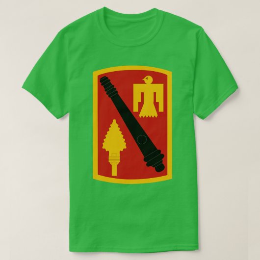 第45砲兵射撃旅団 wo Txt Tシャツ (デザイン正面)