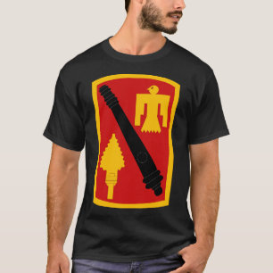 第45砲兵火旅団をテキストに Tシャツ