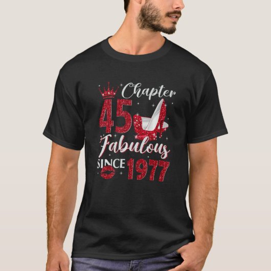 第45章1977年45誕生日以降 Tシャツ (正面)