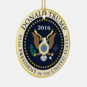第45米国大統領 セラミックオーナメント (右)